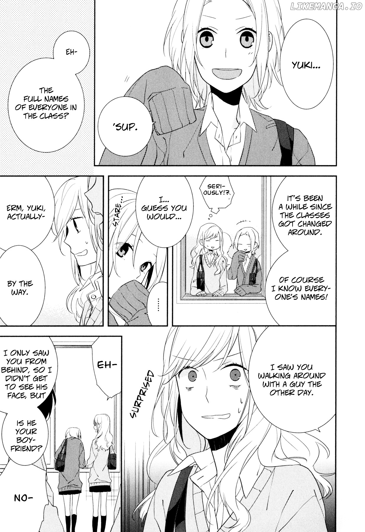 Horimiya, Chapter 4 image 12